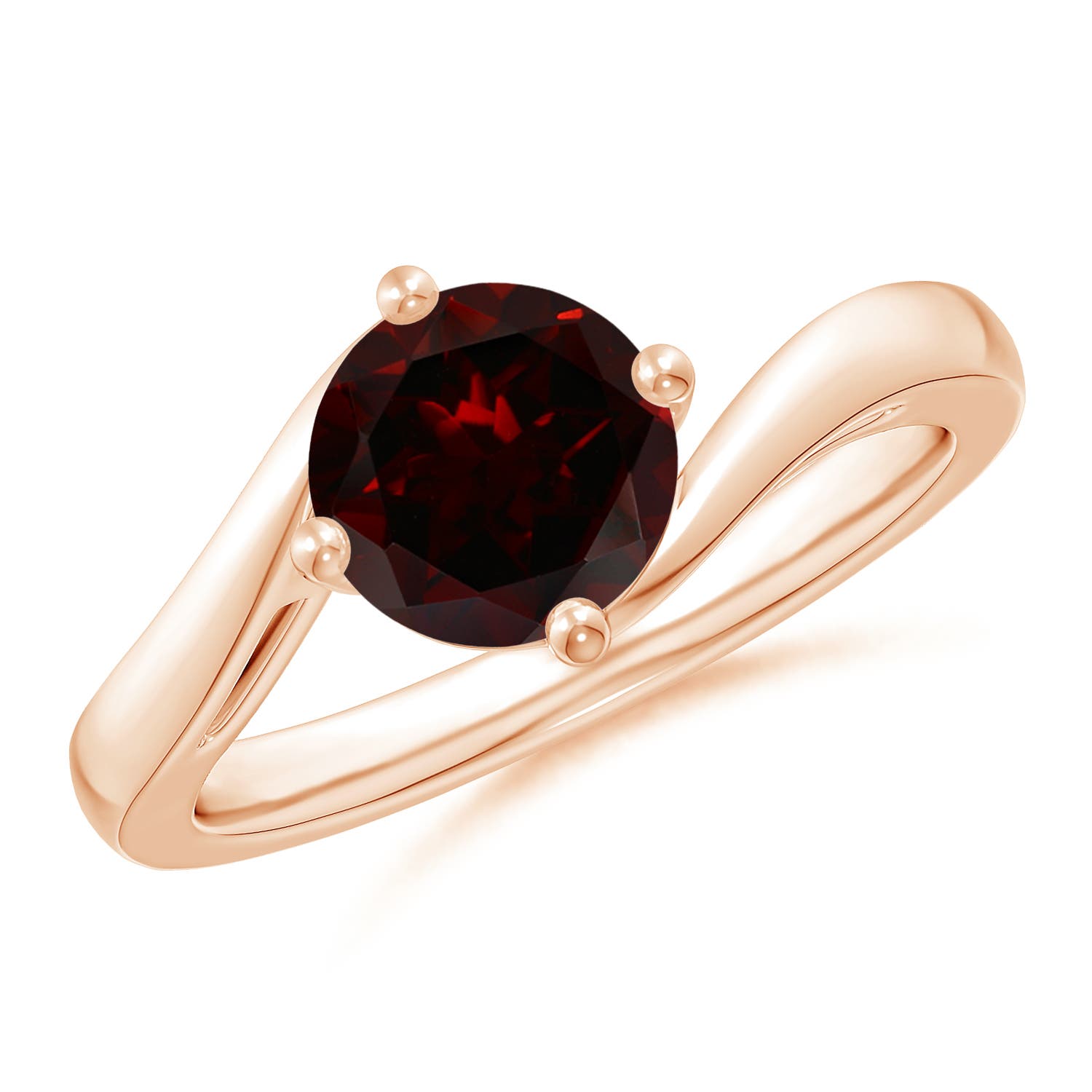 A - Garnet / 1.5 CT / 14 KT Rose Gold