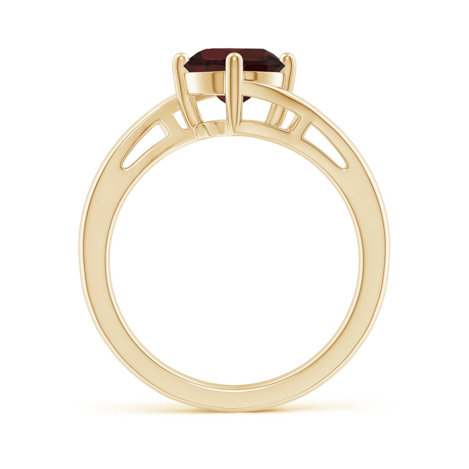 A - Garnet / 1.5 CT / 14 KT Yellow Gold