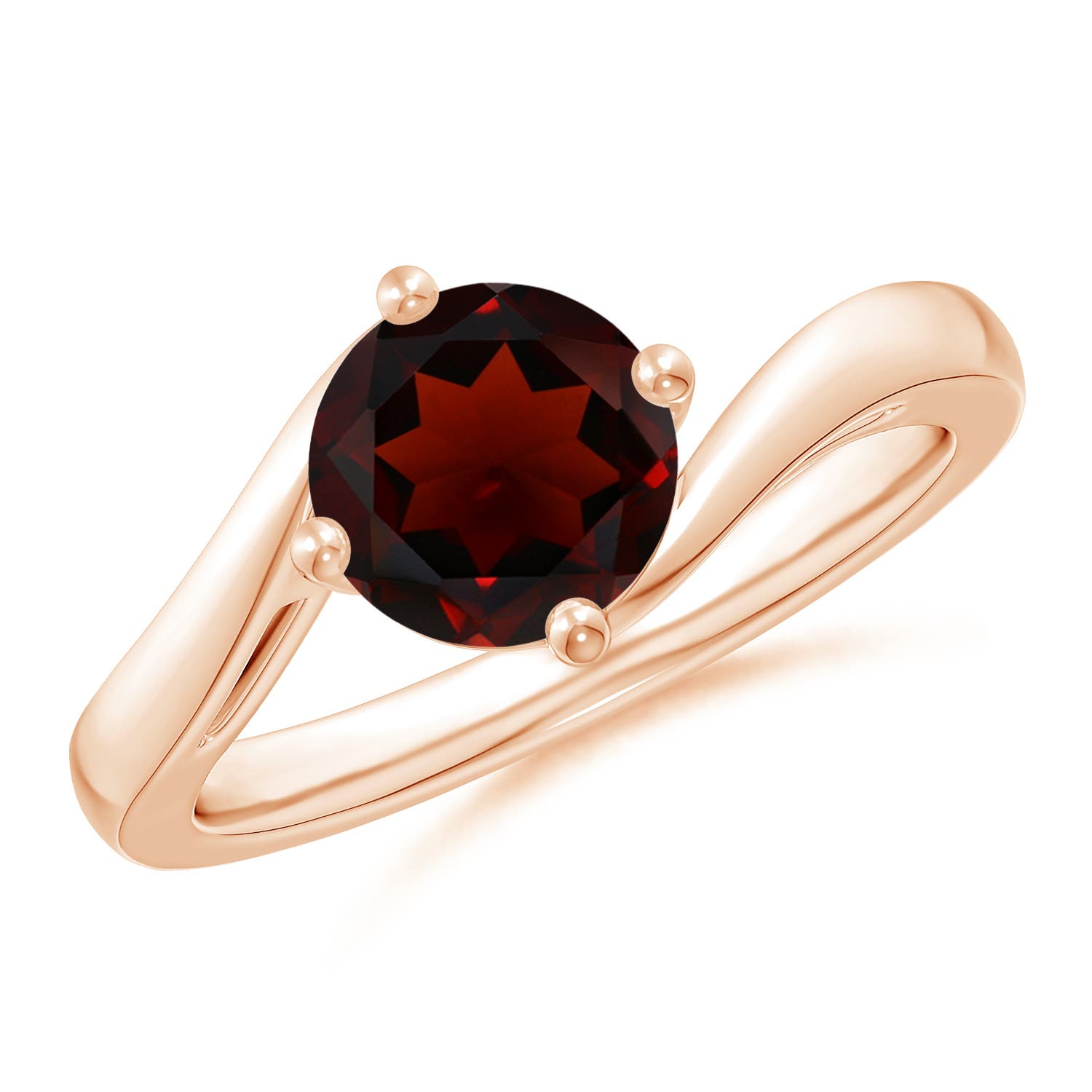 AA - Garnet / 1.5 CT / 14 KT Rose Gold