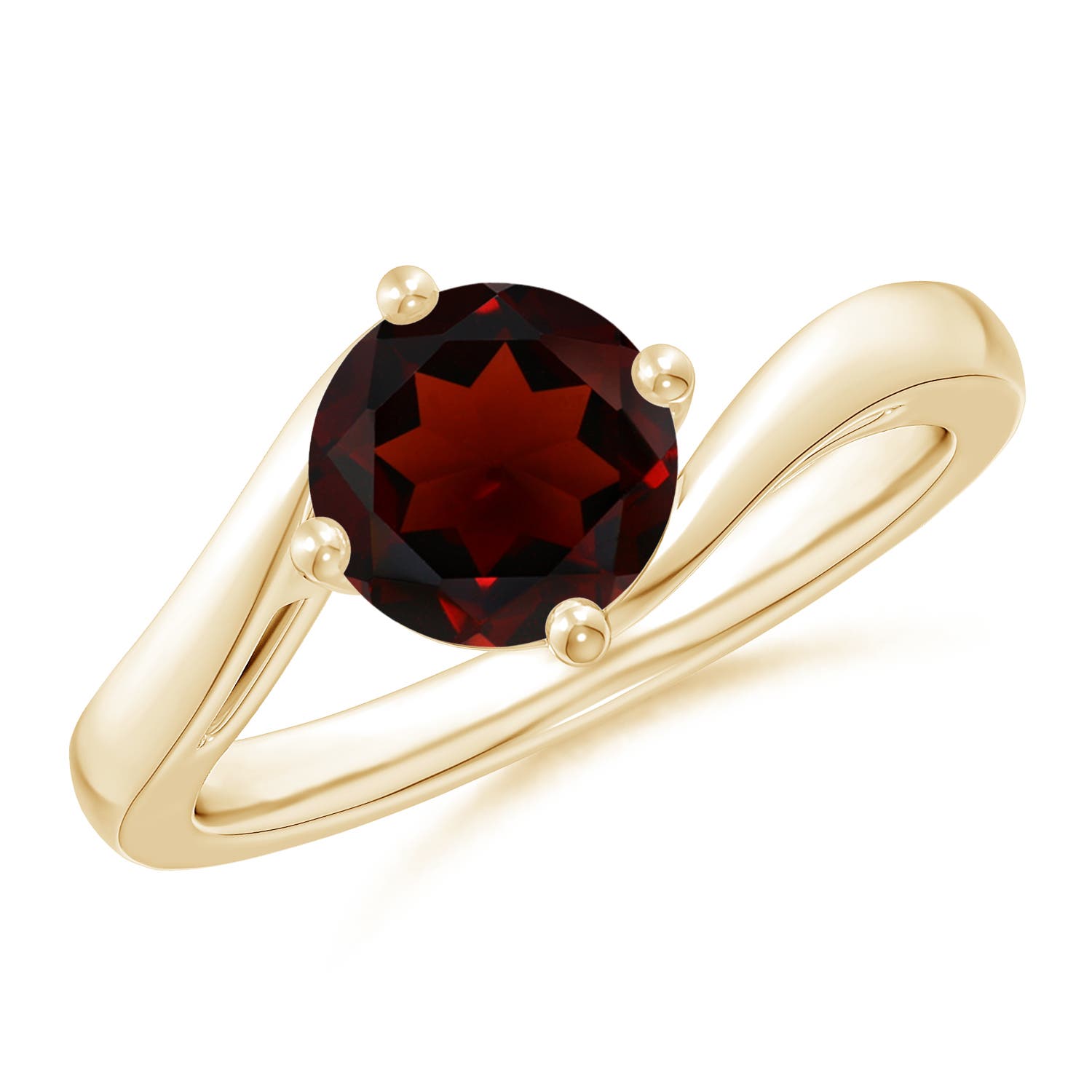 AA - Garnet / 1.5 CT / 14 KT Yellow Gold