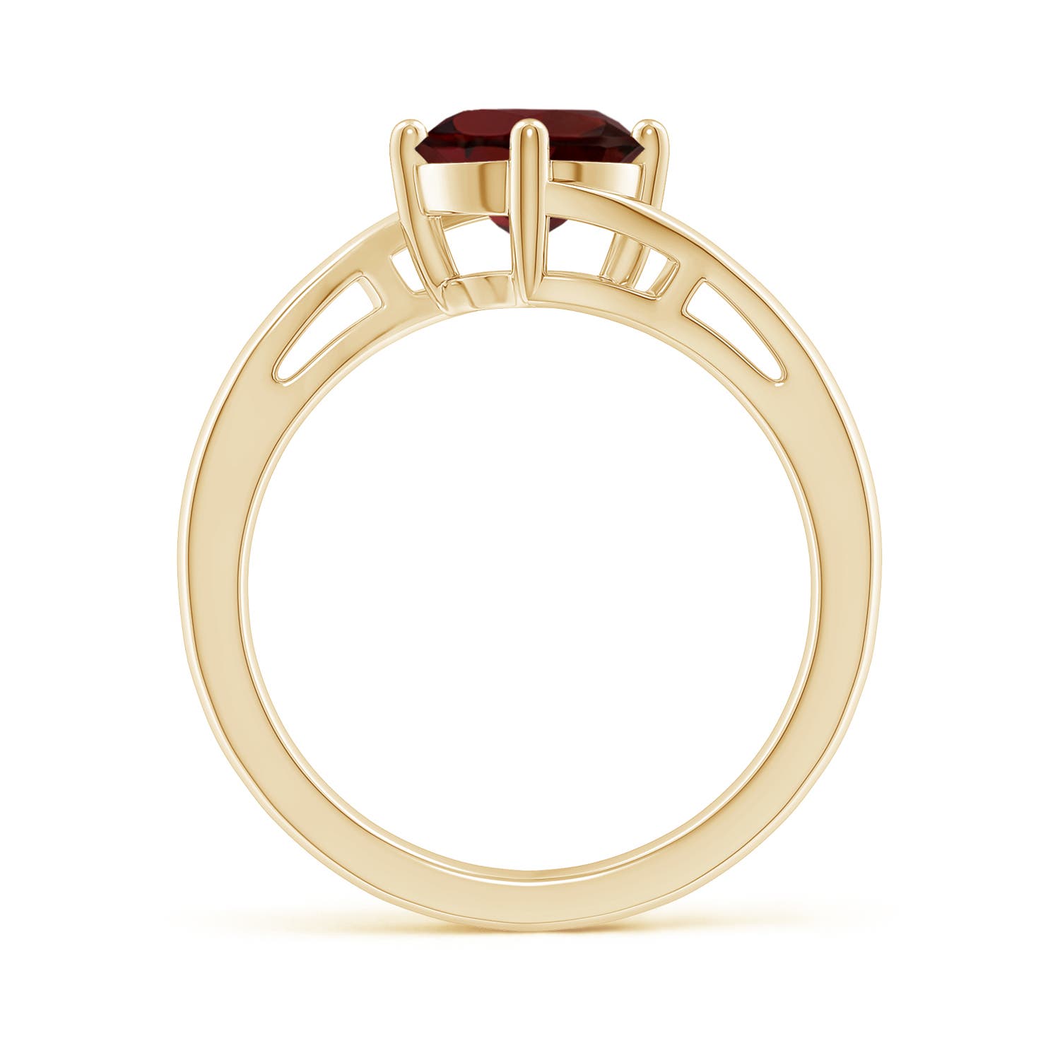 AA - Garnet / 1.5 CT / 14 KT Yellow Gold