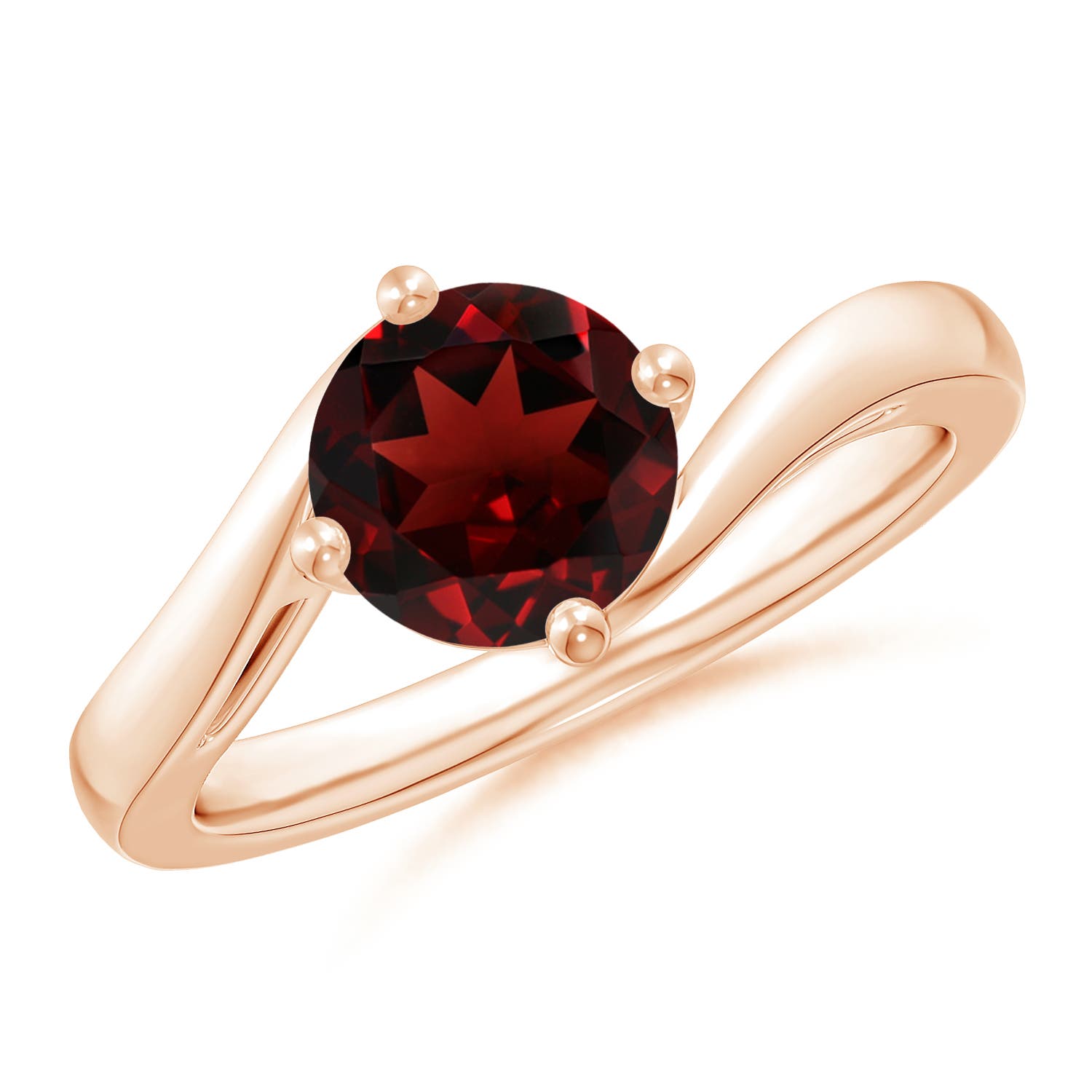 AAA - Garnet / 1.5 CT / 14 KT Rose Gold