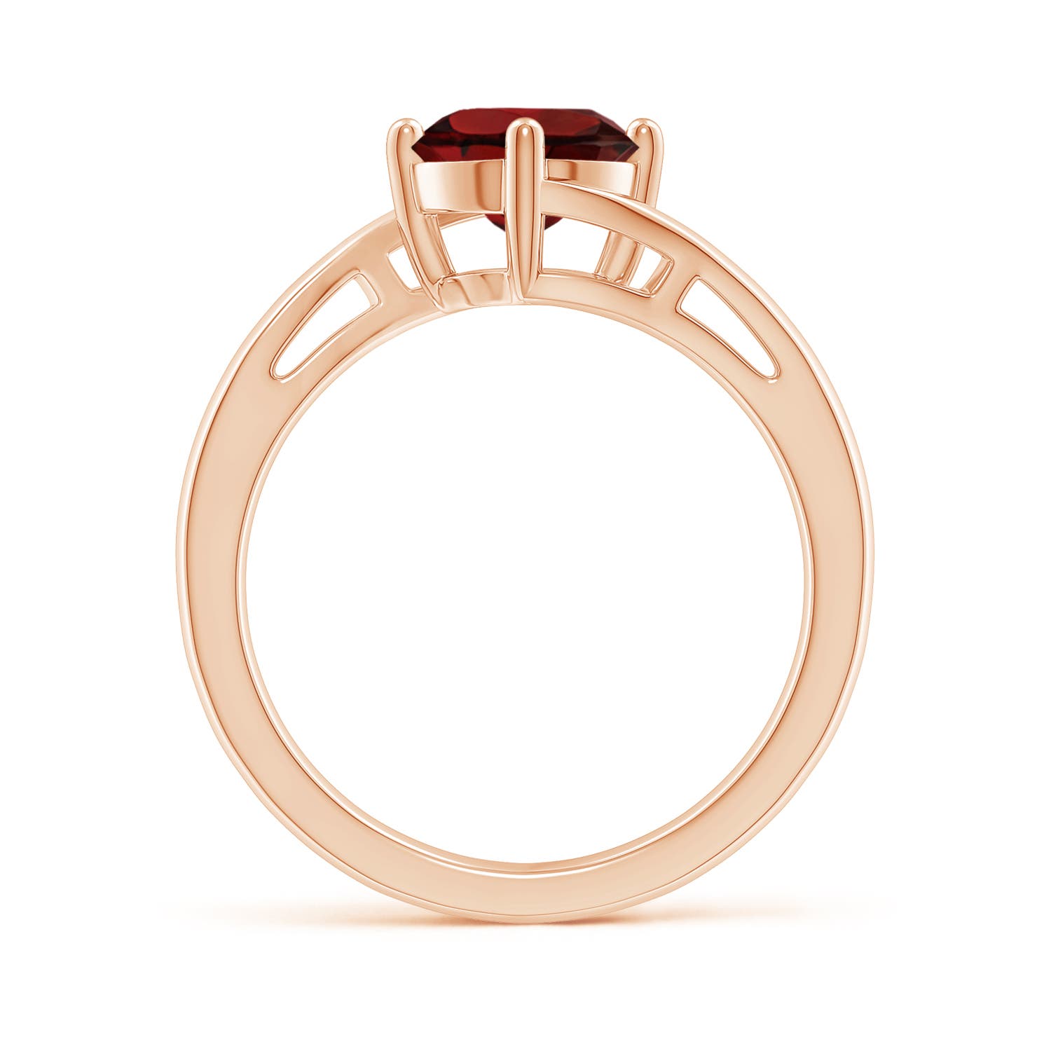 AAA - Garnet / 1.5 CT / 14 KT Rose Gold