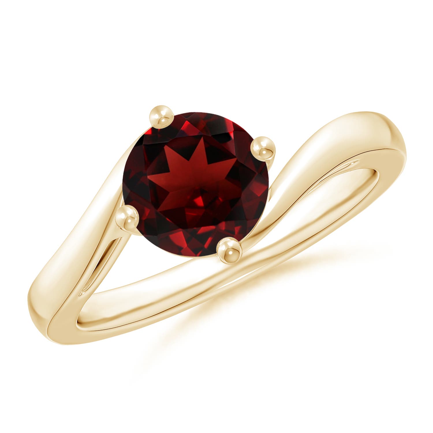 AAA - Garnet / 1.5 CT / 14 KT Yellow Gold