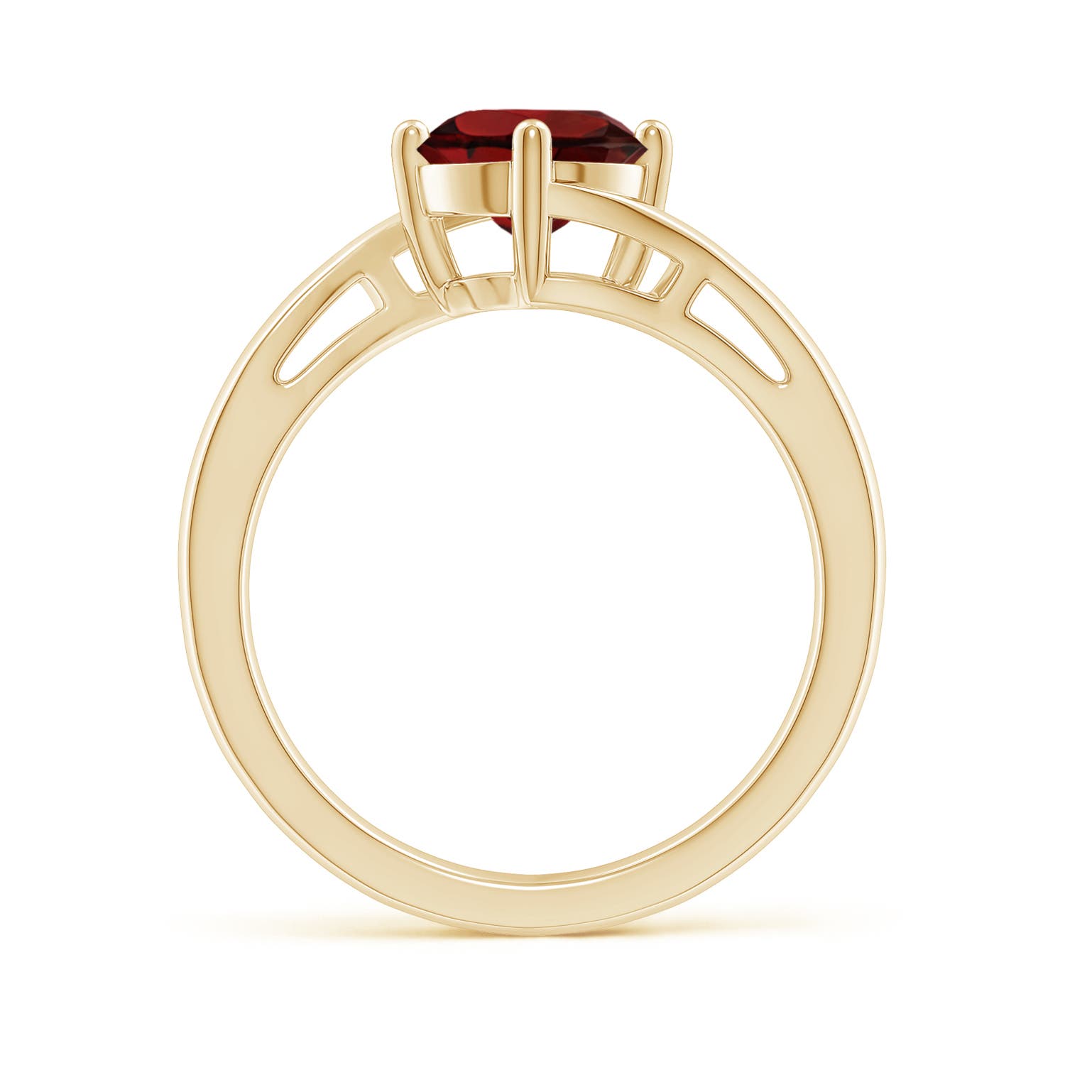 AAA - Garnet / 1.5 CT / 14 KT Yellow Gold