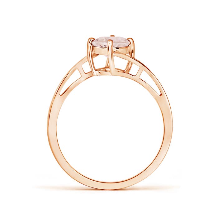 A - Morganite / 0.7 CT / 14 KT Rose Gold