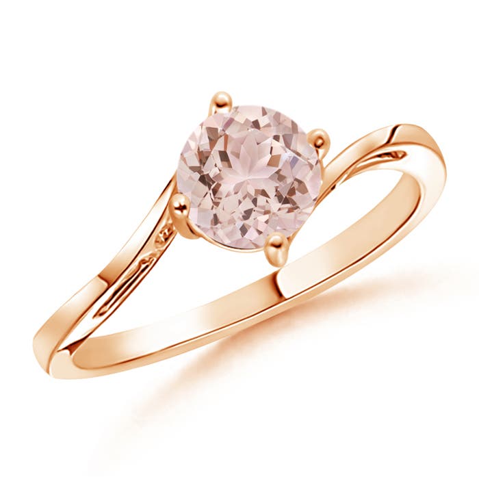 AAA - Morganite / 0.7 CT / 14 KT Rose Gold