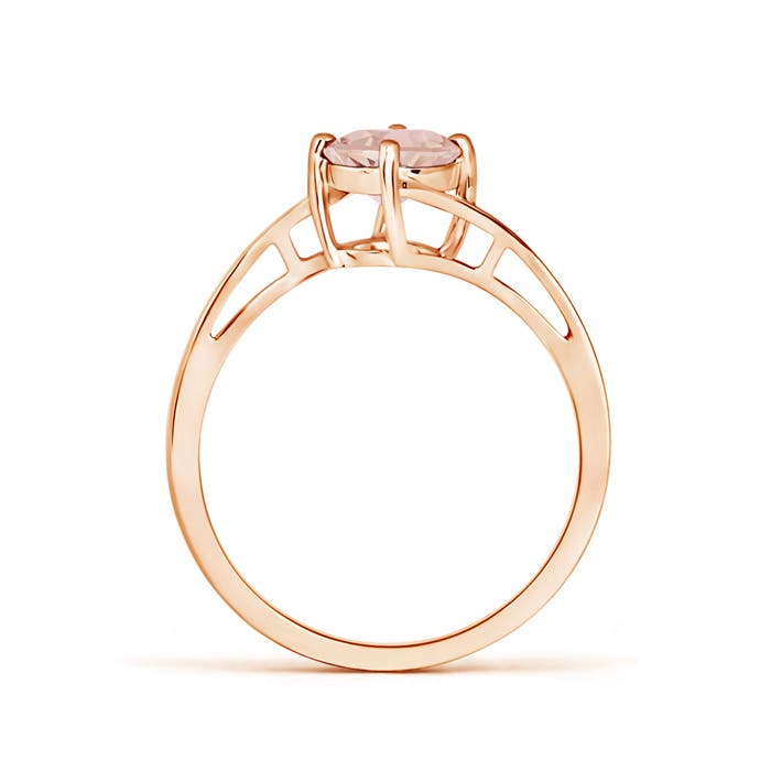 AAA - Morganite / 0.7 CT / 14 KT Rose Gold