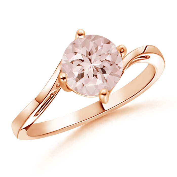 AA - Morganite / 1.1 CT / 14 KT Rose Gold