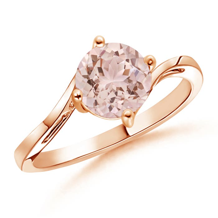 AAA - Morganite / 1.1 CT / 14 KT Rose Gold