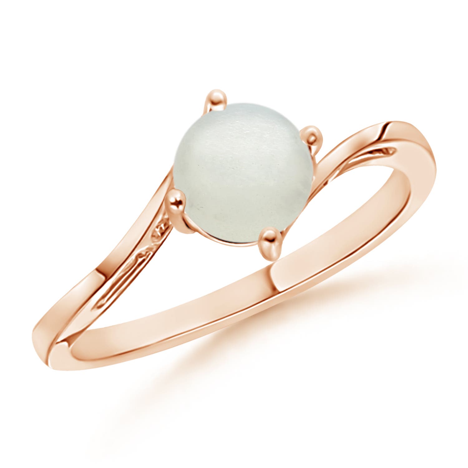 AA - Moonstone / 0.8 CT / 14 KT Rose Gold