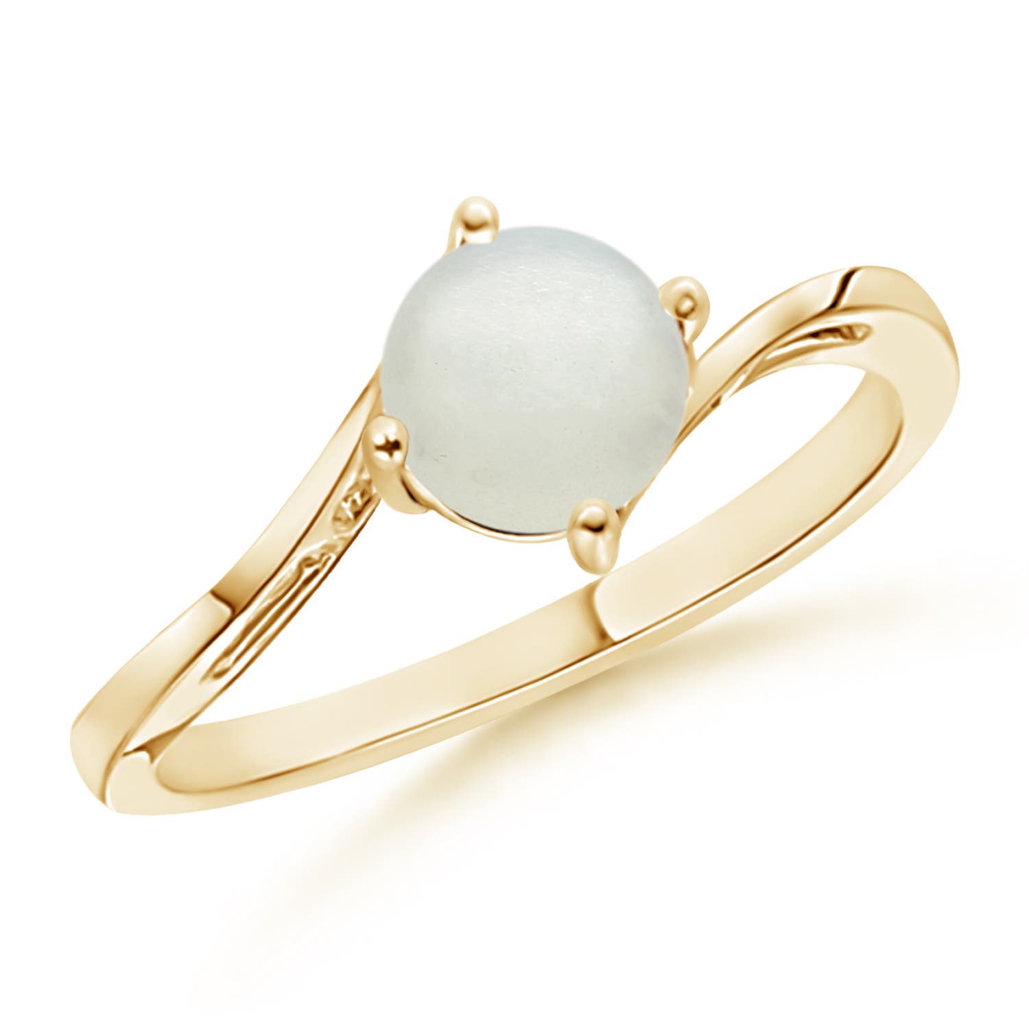 AA - Moonstone / 0.8 CT / 14 KT Yellow Gold