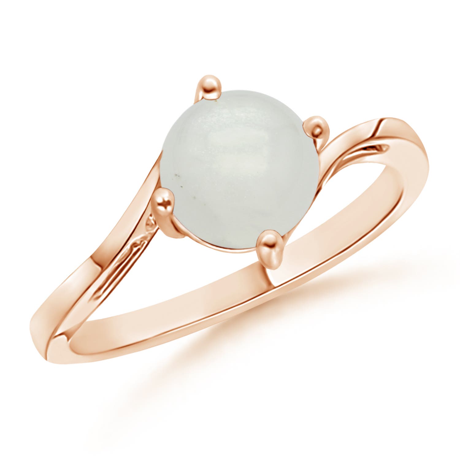 A - Moonstone / 1.25 CT / 14 KT Rose Gold