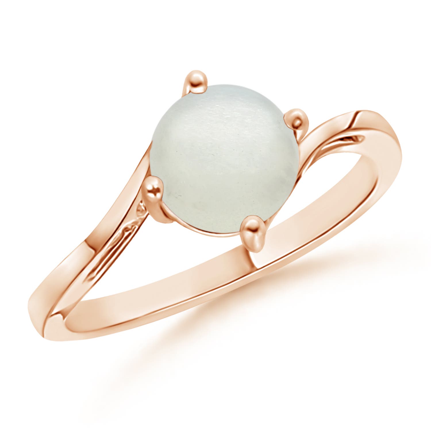 AA - Moonstone / 1.25 CT / 14 KT Rose Gold