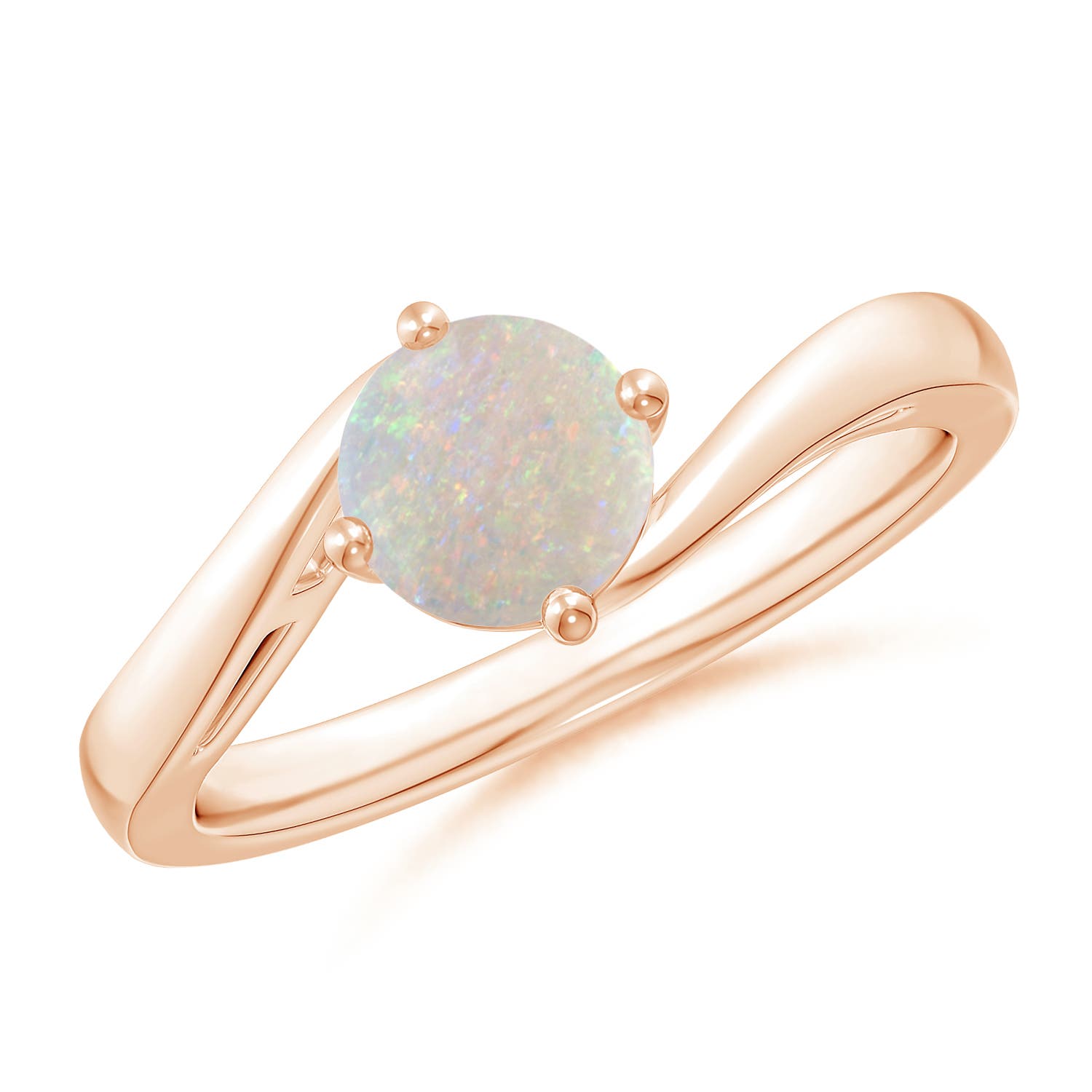 AA - Opal / 0.5 CT / 14 KT Rose Gold