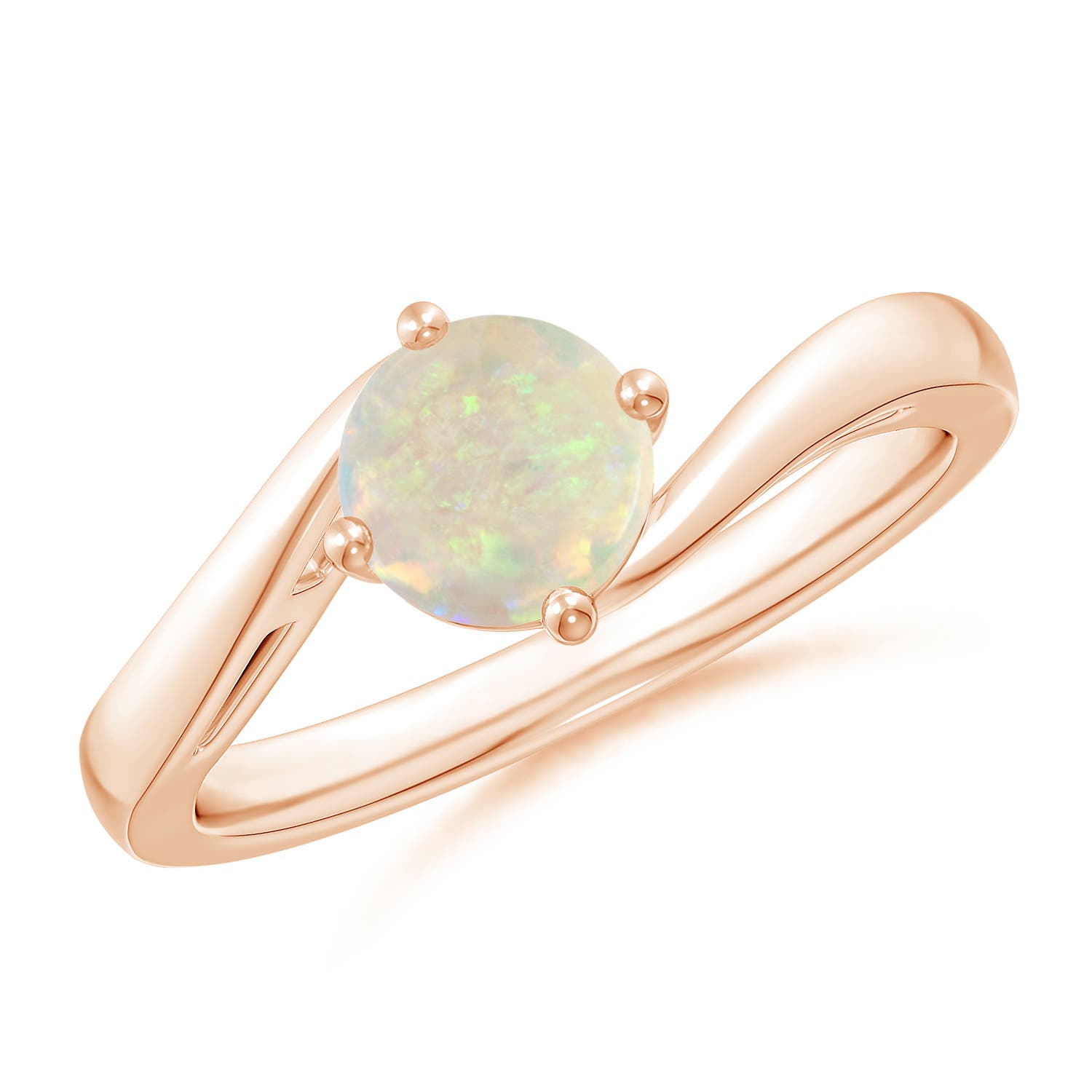 AAA - Opal / 0.5 CT / 14 KT Rose Gold