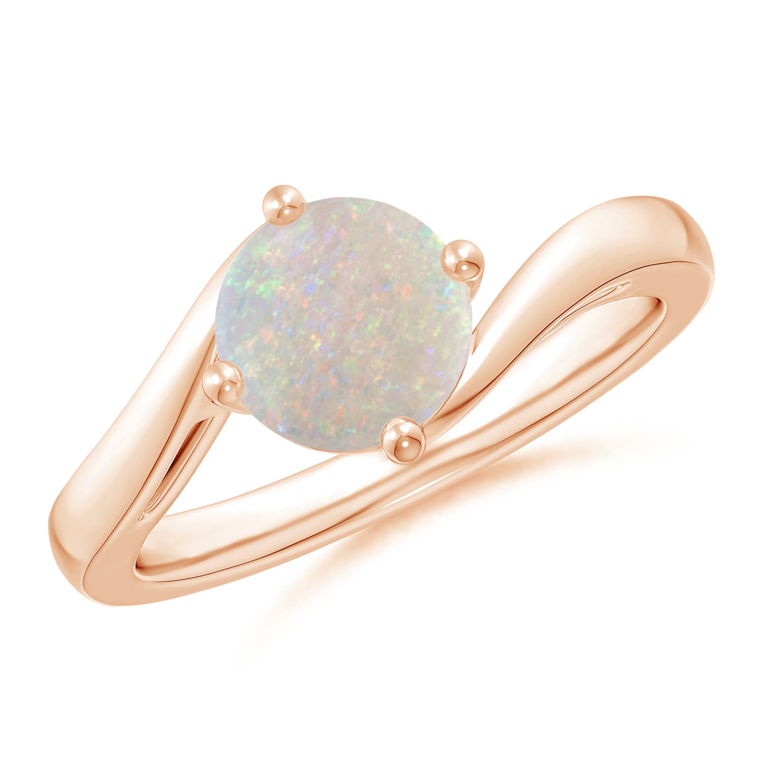 AA - Opal / 0.75 CT / 14 KT Rose Gold