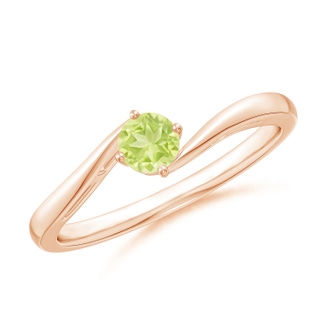 Round A Peridot