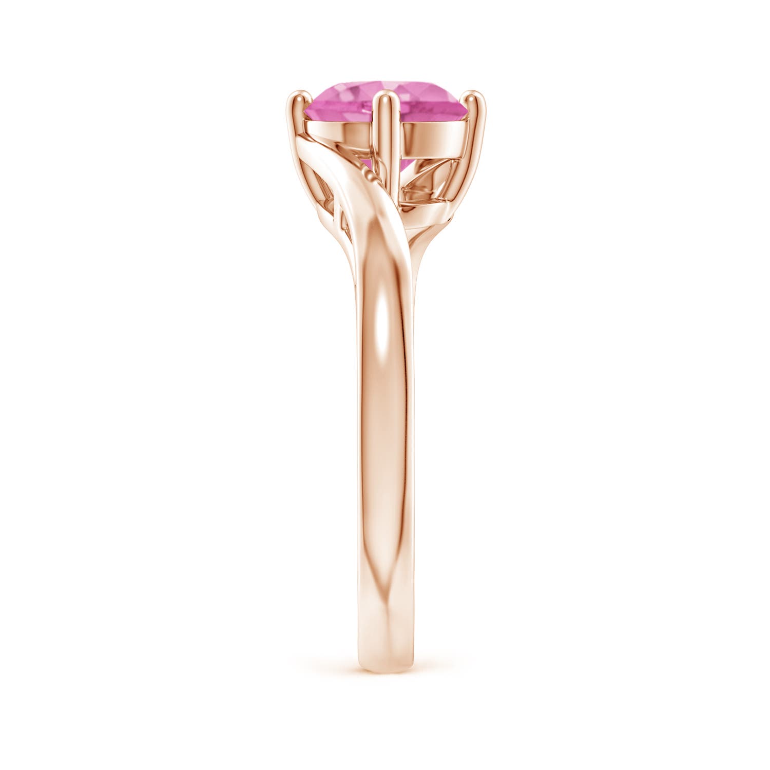 AA - Pink Sapphire / 1.6 CT / 14 KT Rose Gold