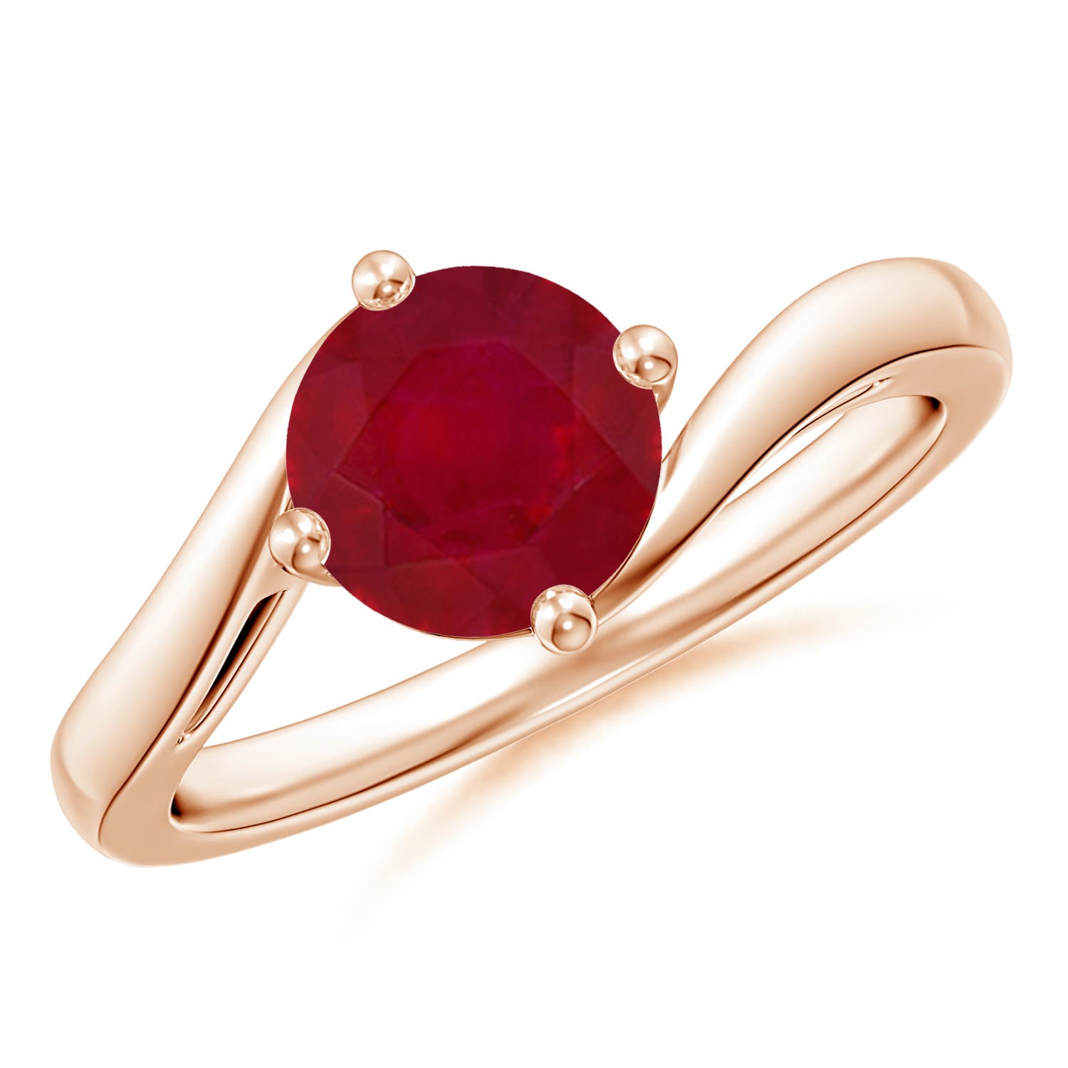 AA - Ruby / 1.4 CT / 14 KT Rose Gold