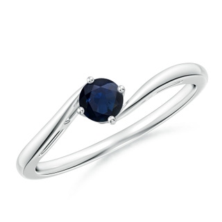 Round A Blue Sapphire