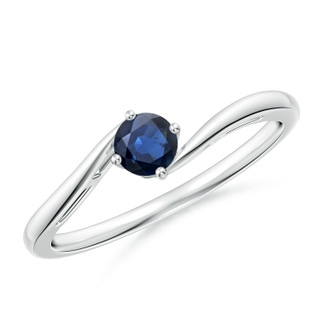 Round AA Blue Sapphire