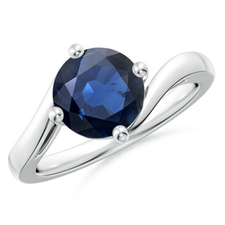 Round AA Blue Sapphire