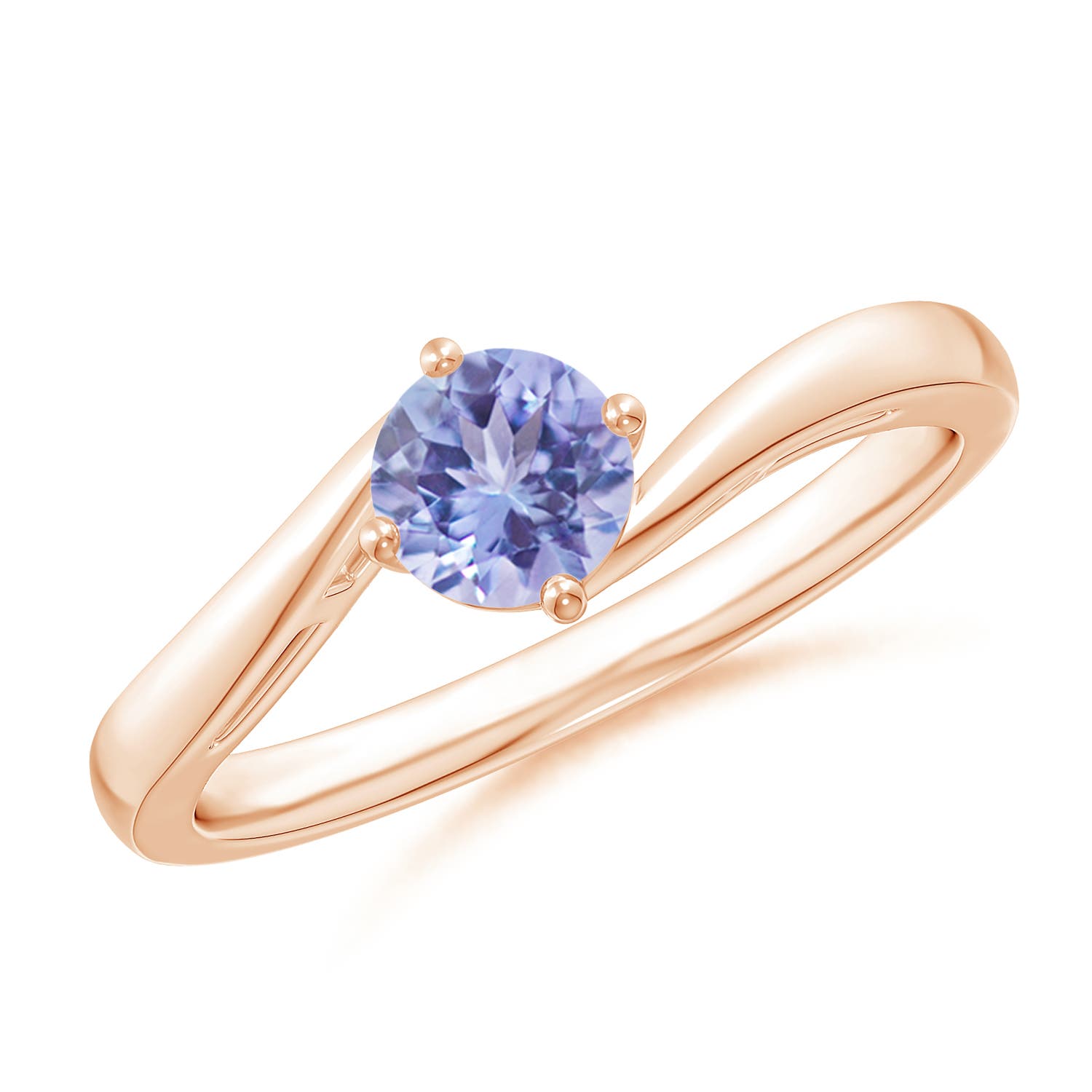 AA - Tanzanite / 0.5 CT / 14 KT Rose Gold