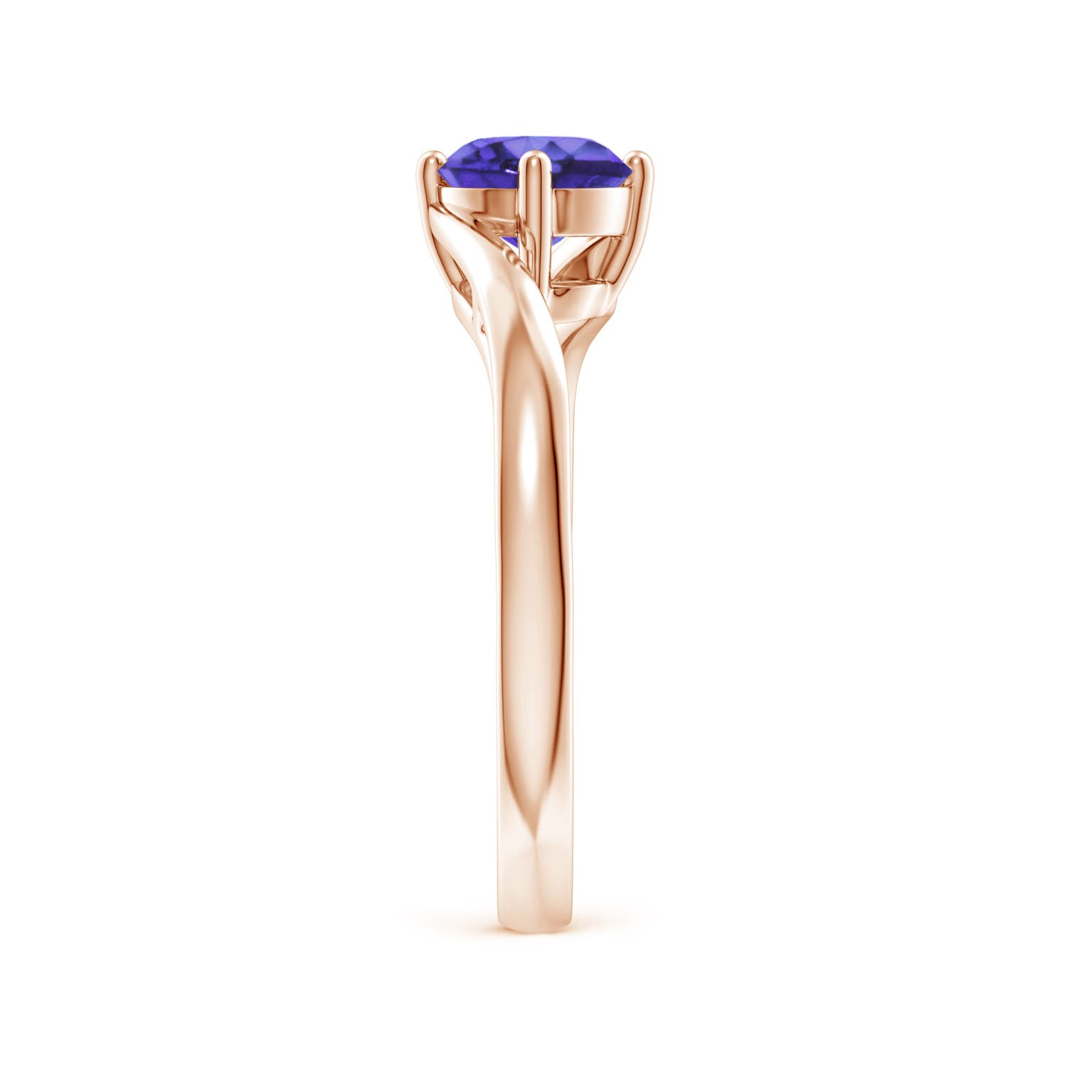 AA - Tanzanite / 0.9 CT / 14 KT Rose Gold