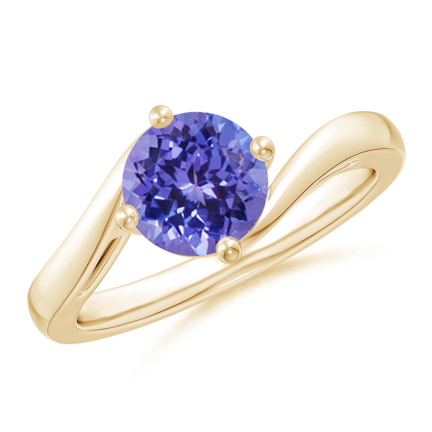 AA - Tanzanite / 1.45 CT / 14 KT Yellow Gold