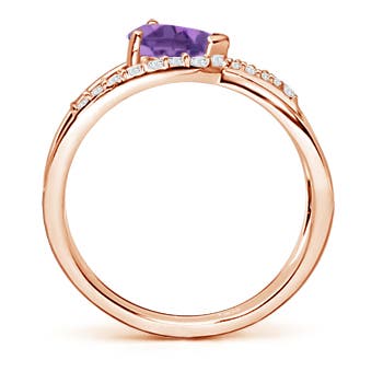 A - Amethyst / 0.82 CT / 14 KT Rose Gold