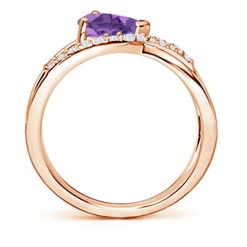 A - Amethyst / 1.25 CT / 14 KT Rose Gold