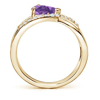 A - Amethyst / 1.25 CT / 14 KT Yellow Gold