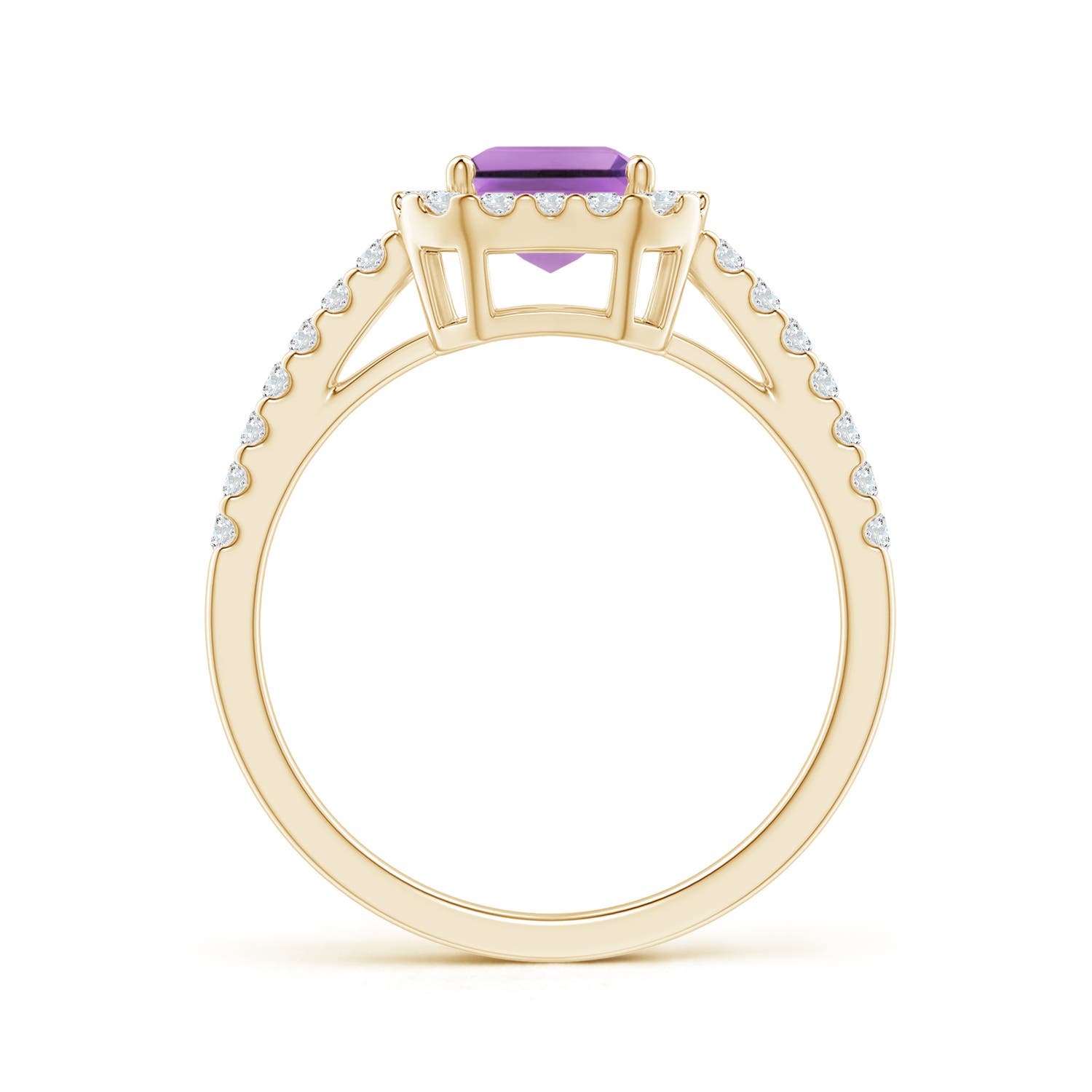 A - Amethyst / 1.91 CT / 14 KT Yellow Gold