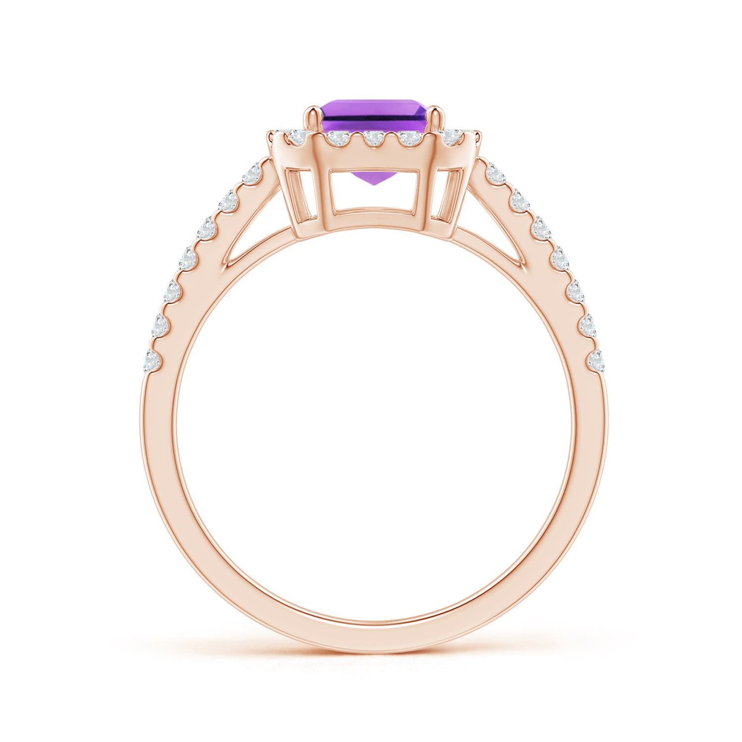 AA - Amethyst / 1.91 CT / 14 KT Rose Gold