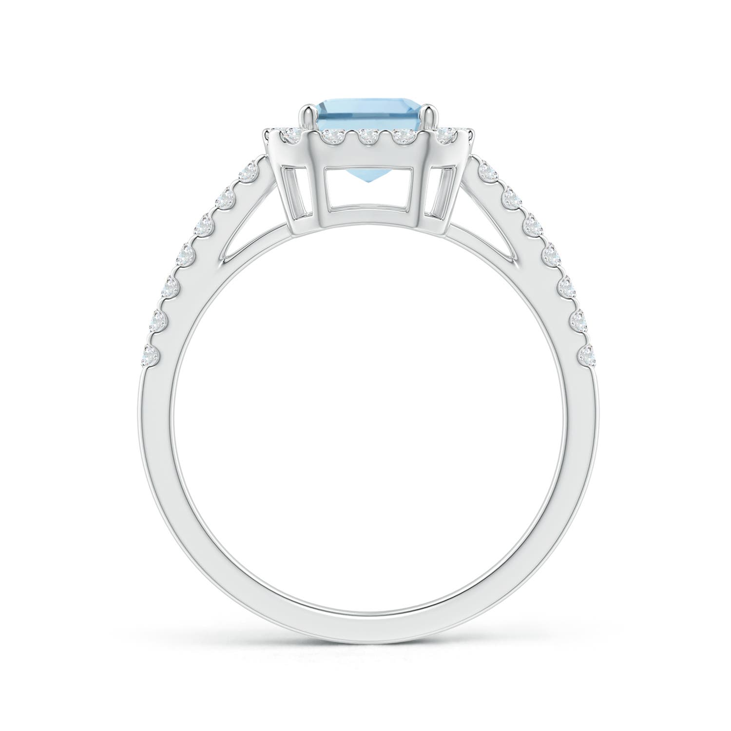 AA - Aquamarine / 1.76 CT / 14 KT White Gold