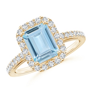 Emerald Cut AA Aquamarine