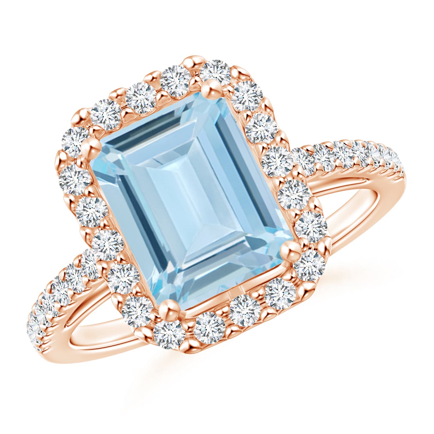 AA - Aquamarine / 2.48 CT / 14 KT Rose Gold