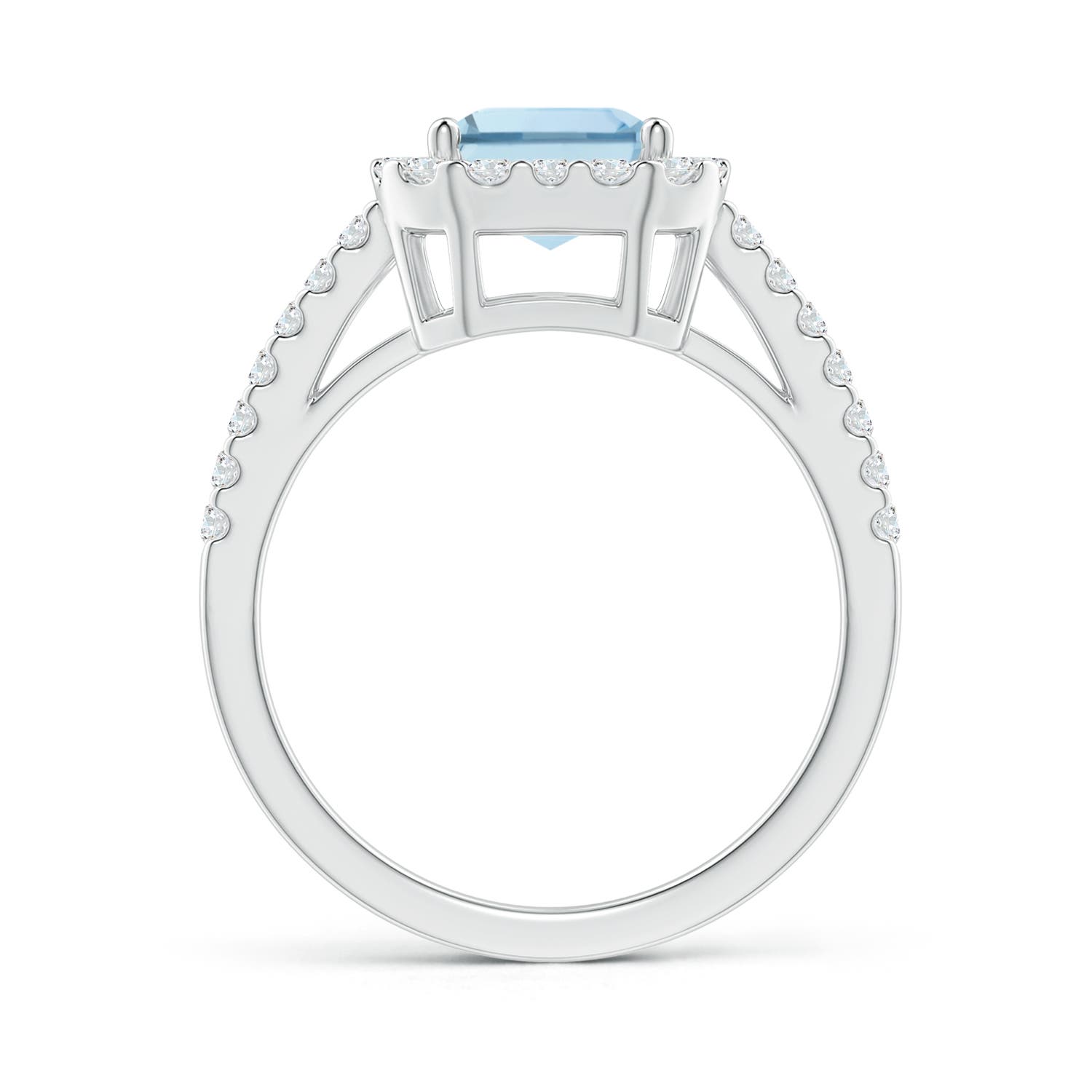 AA - Aquamarine / 2.48 CT / 14 KT White Gold