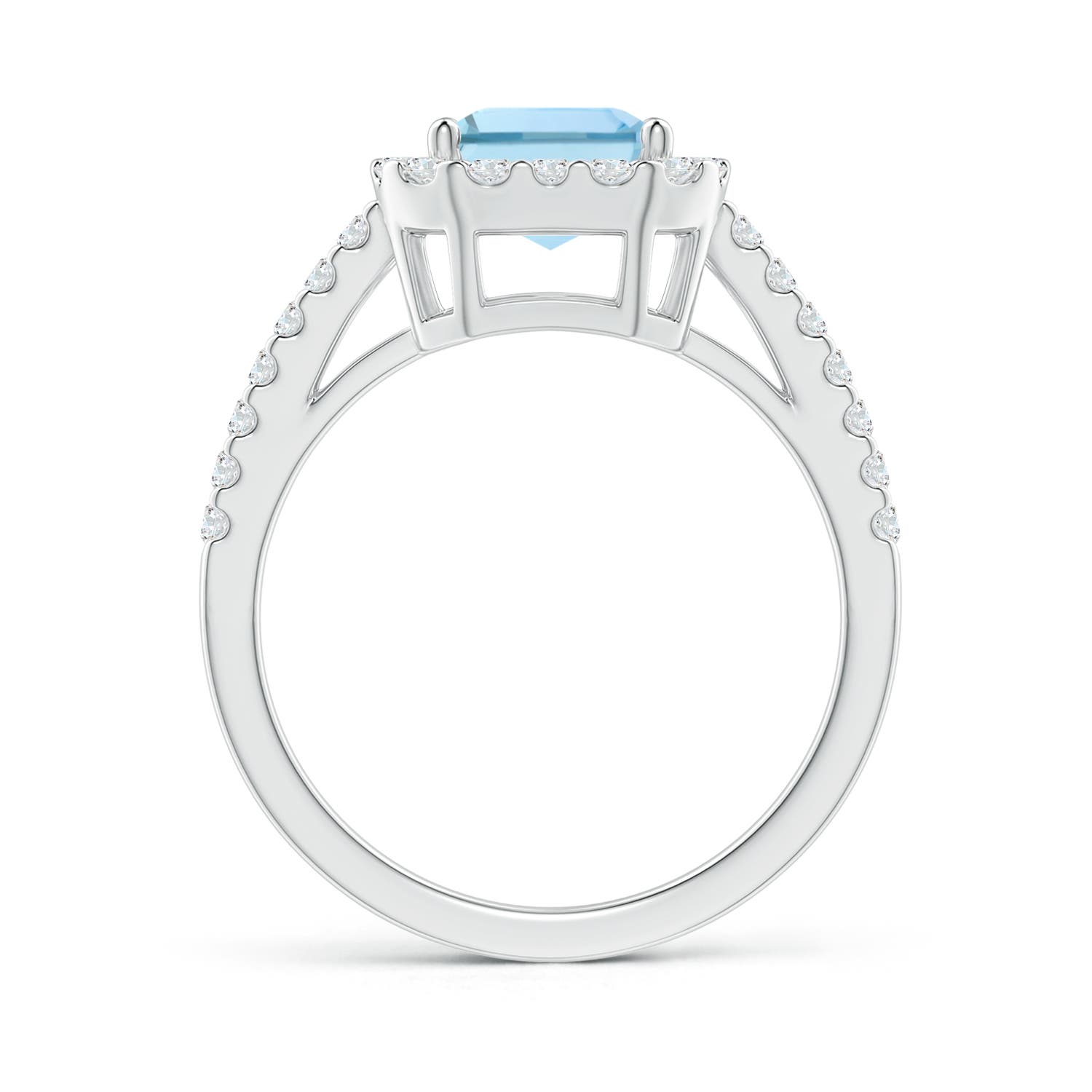 AAA - Aquamarine / 2.48 CT / 14 KT White Gold