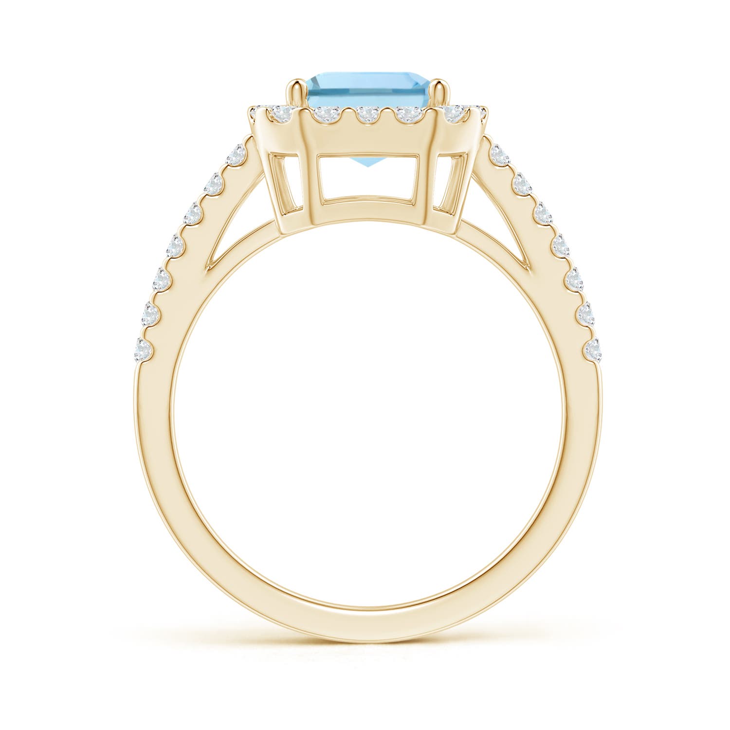 AAA - Aquamarine / 2.48 CT / 14 KT Yellow Gold