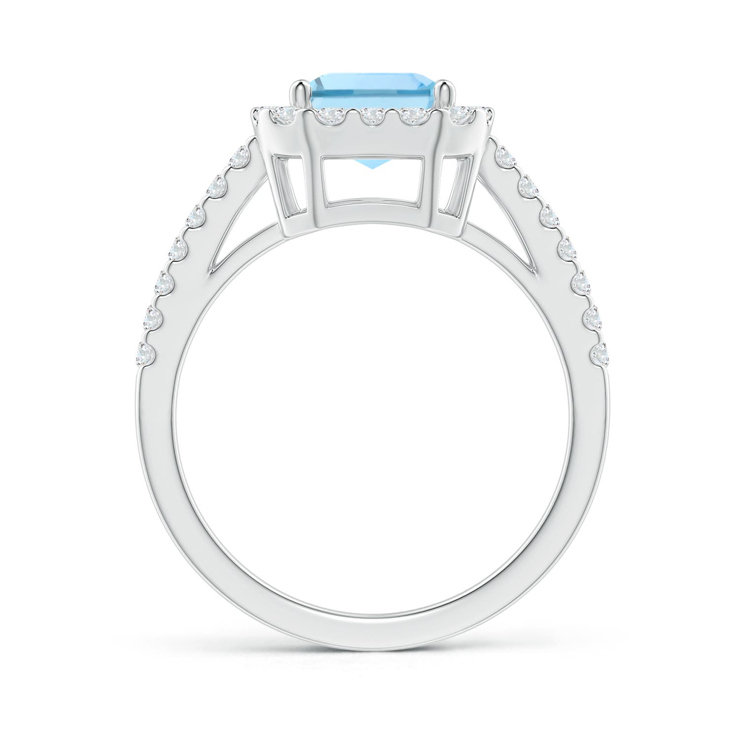 AAAA - Aquamarine / 2.48 CT / 14 KT White Gold