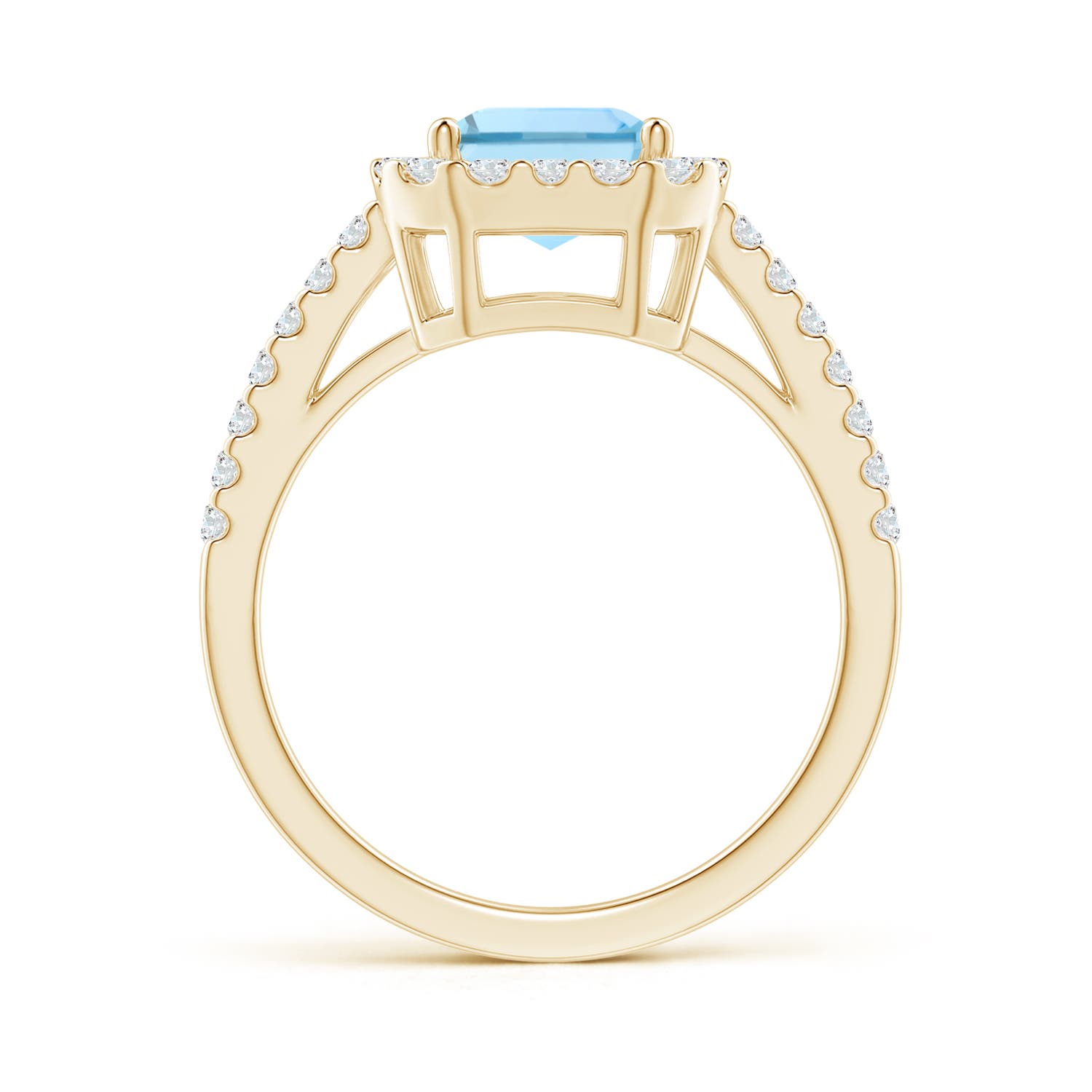 AAAA - Aquamarine / 2.48 CT / 14 KT Yellow Gold