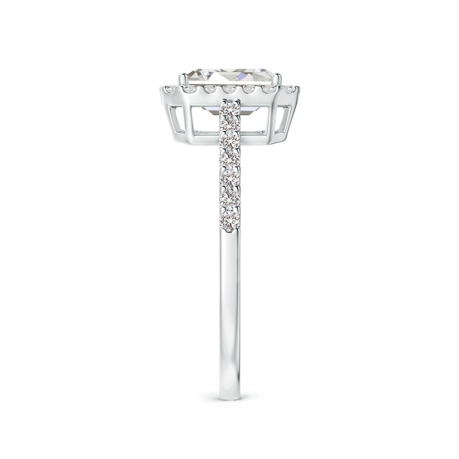 5x3mm IJI1I2 Emerald-Cut Diamond Halo Ring in White Gold side 299