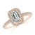 1/2 carat