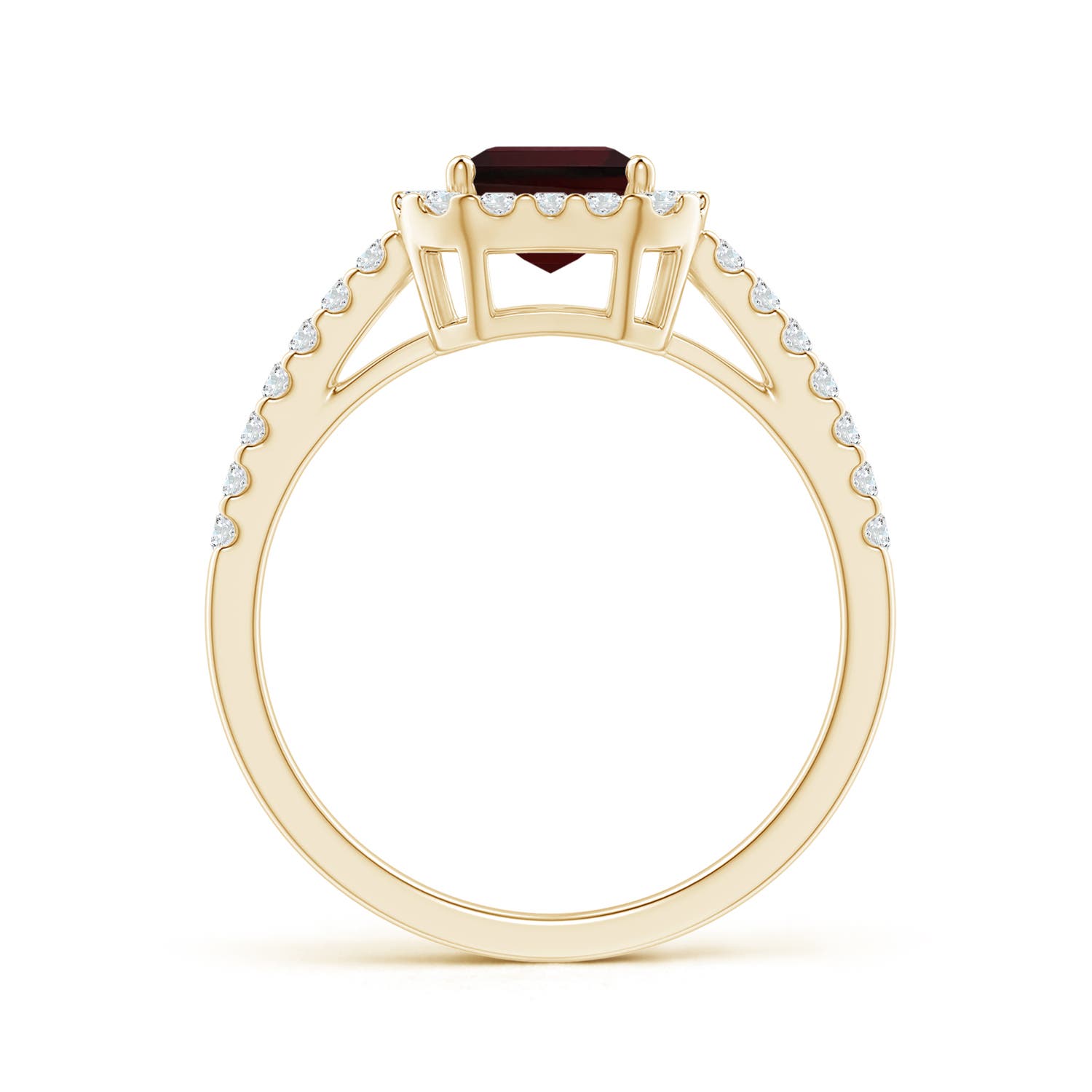 A - Garnet / 2.21 CT / 14 KT Yellow Gold