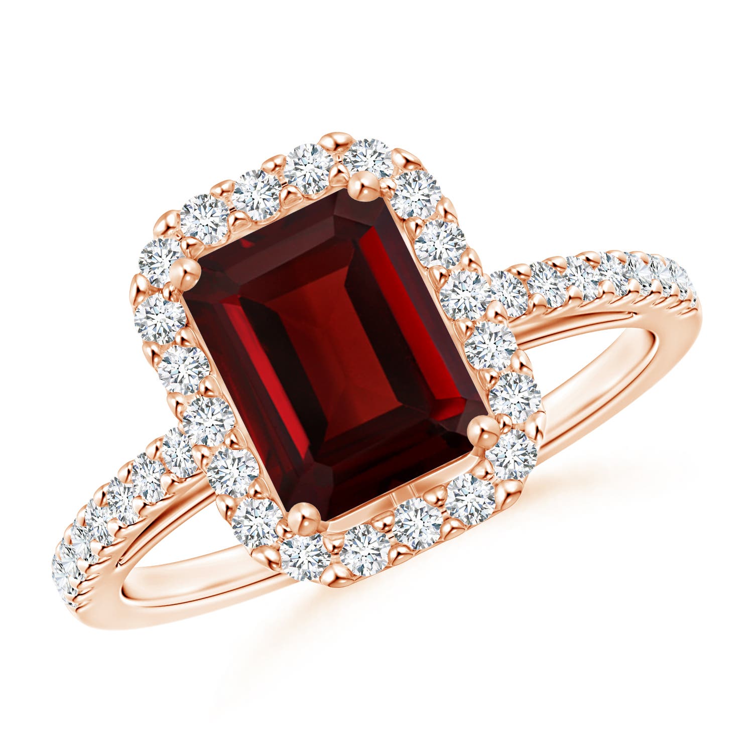 AAA - Garnet / 2.21 CT / 14 KT Rose Gold