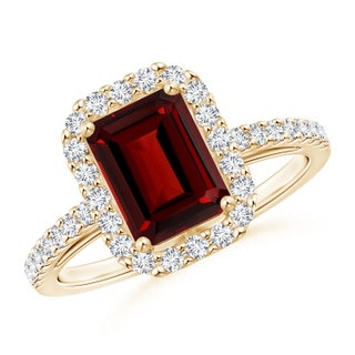 Emerald Cut AAAA Garnet