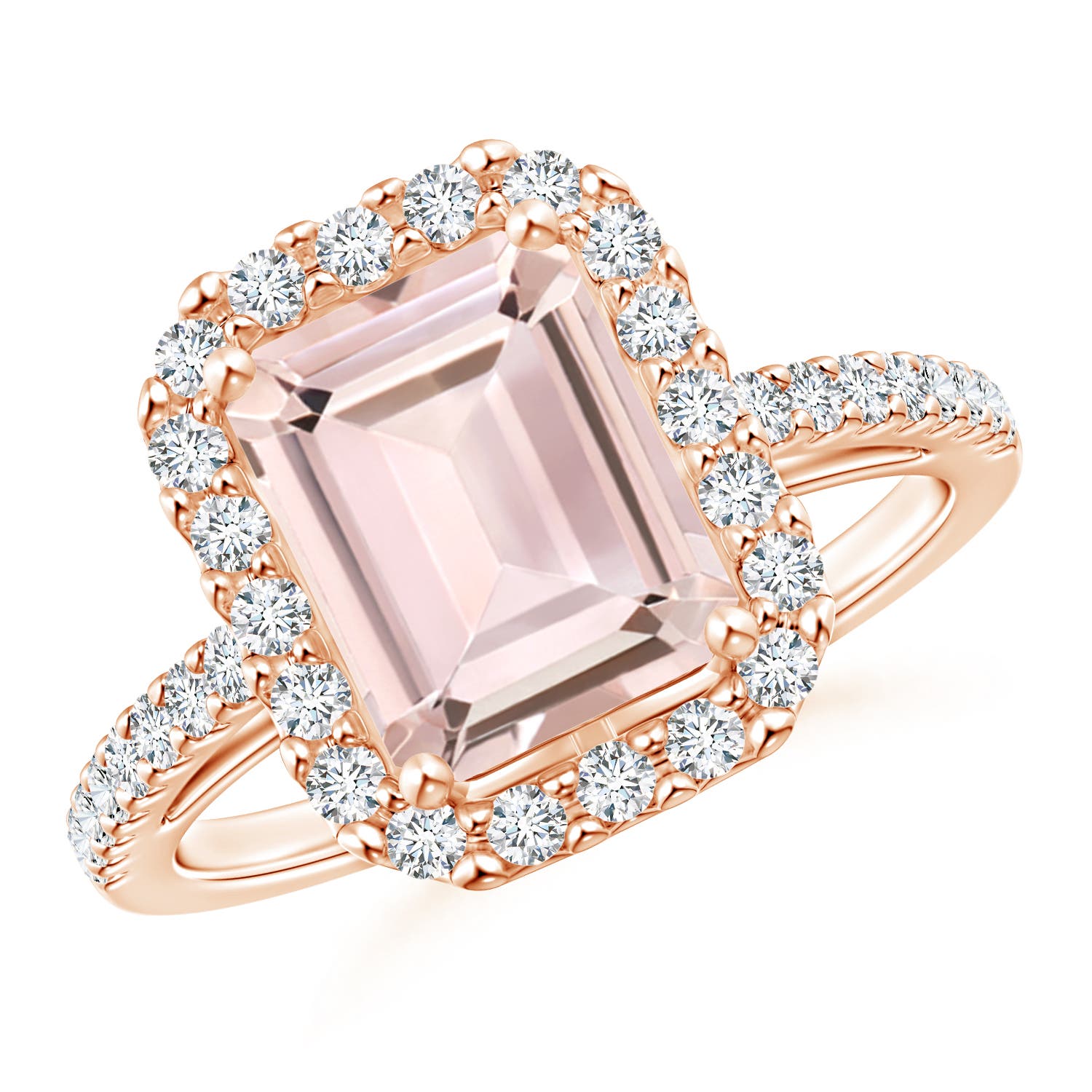 AA - Morganite / 2.53 CT / 14 KT Rose Gold