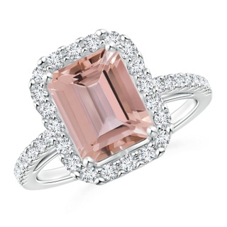 Emerald Cut AAAA Morganite